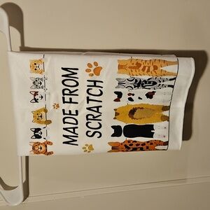 Cat Print Kitchen Towel